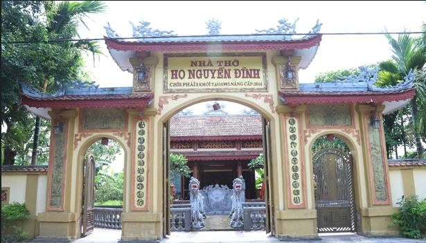 Nhà thờ họ Nguyễn Đình – Di tích lịch sử, văn hóa cấp tỉnh gìn giữ mạch nguồn truyền thống và khí phách yêu nước trên quê hương Cẩm Hưng