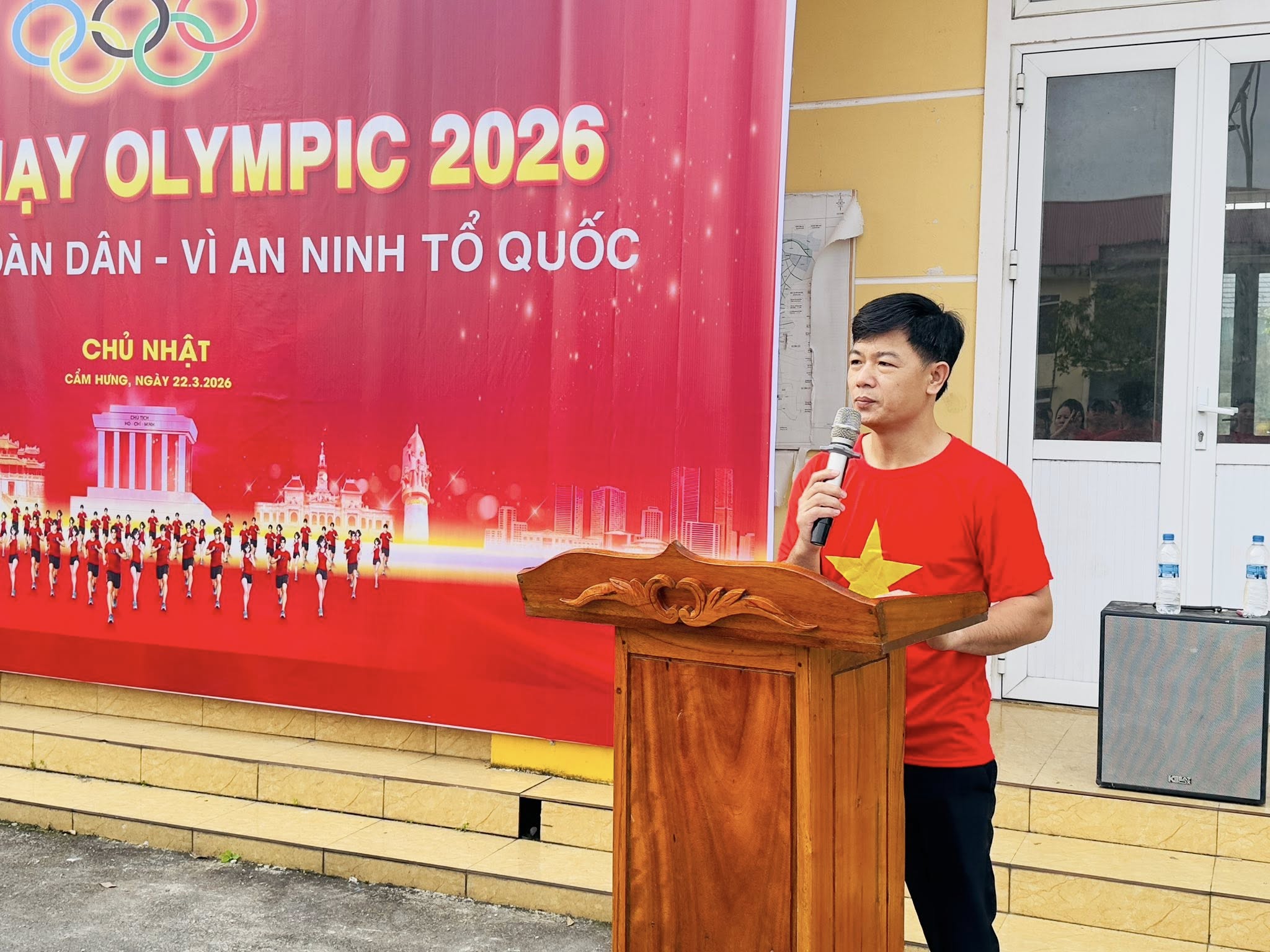 SÔI NỔI NGÀY CHẠY OLYMPIC VÌ SỨC KHỎE TOÀN DÂN – LAN TỎA KHÍ THẾ RÈN LUYỆN THỂ THAO TẠI XÃ CẨM HƯNG