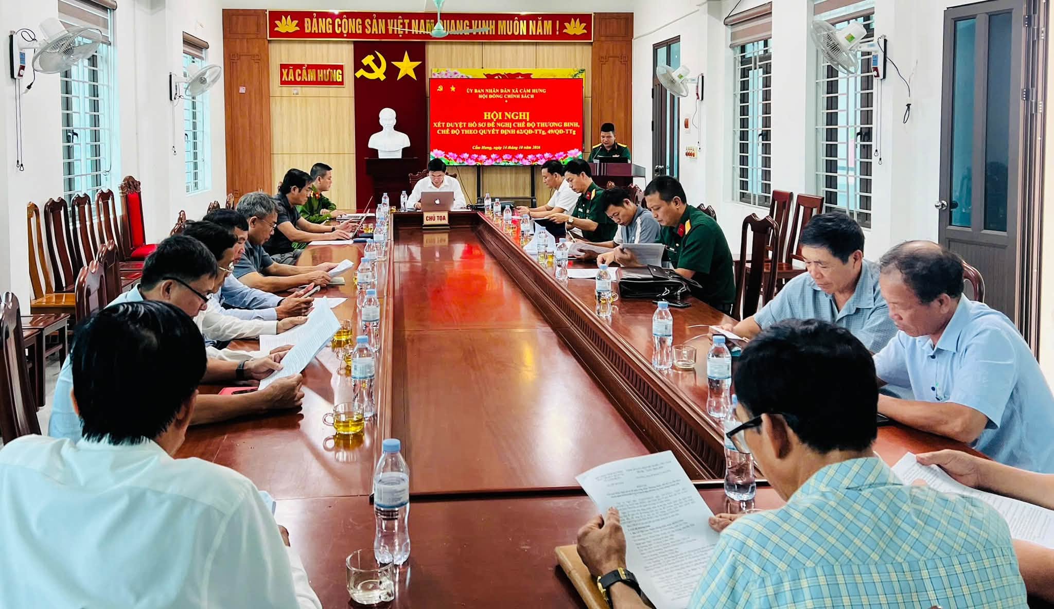 Cẩm Hưng triển khai các nhiệm vụ trọng tâm về chế độ, chính sách và tuyển quân năm 2027